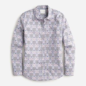Jcrew Slim-fit organic cotton shirt in Liberty® Club Nouveau floral size 0